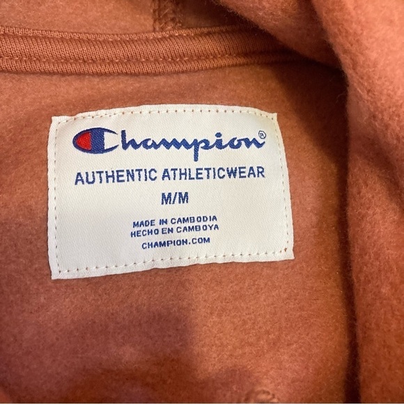 Ladies Champion Terracotta Colored Sweatshirt - Picture 2 of 2